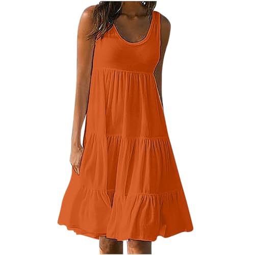 Women's Floral Print Ruched Bodycon Midi Dress Sleeveless Round Neck