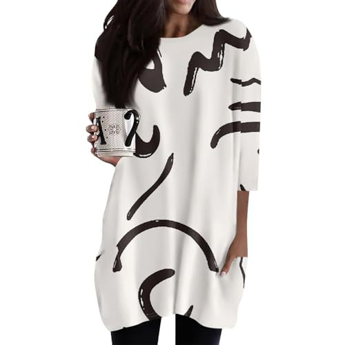 Gradient Rainbow Print Long Sleeve Women's Top