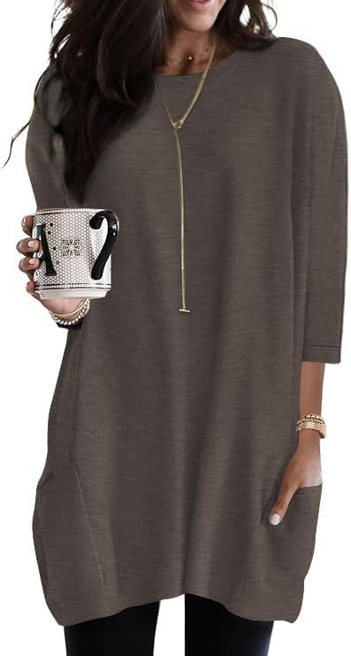 Women's Minimalist Printed Long Sleeve Top