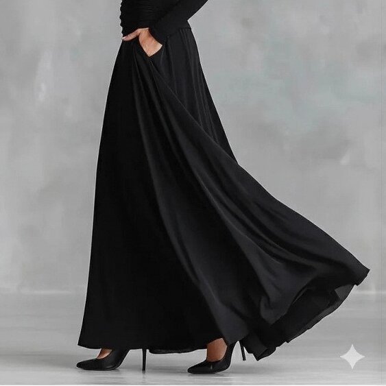 Elegant Solid Color Wrap Boat Neck Long Sleeve Midi Dress