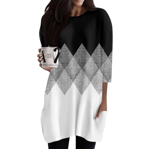 Gradient Rainbow Print Long Sleeve Women's Top