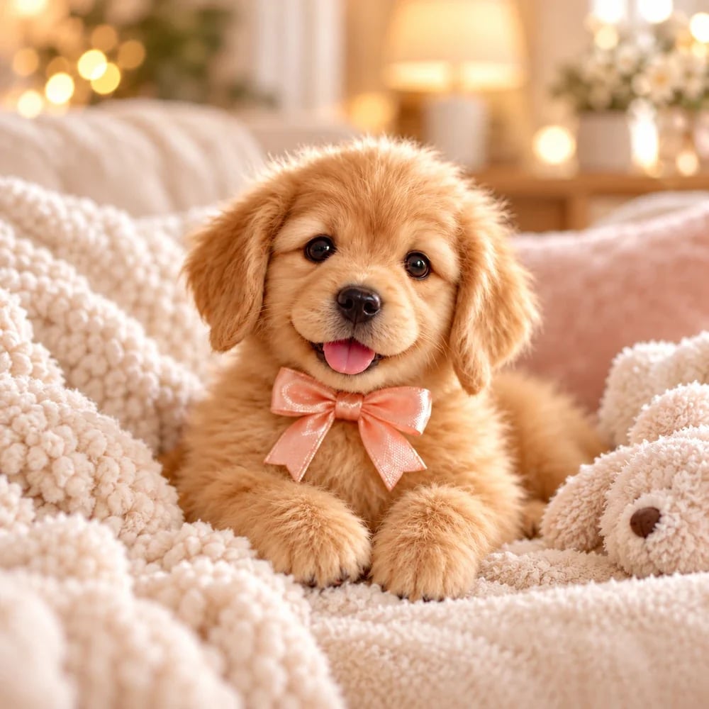 🎄 Best Sellers – Golden BuddyTM Realistic Robot Golden Retriever Puppy