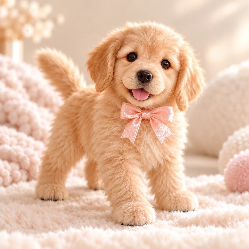 🎄 Best Sellers – Golden BuddyTM Realistic Robot Golden Retriever Puppy