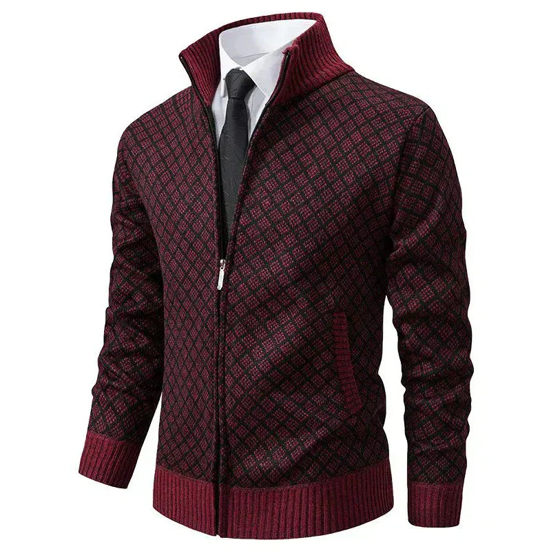 André Ferran Montpellier Zip-Up Sweater