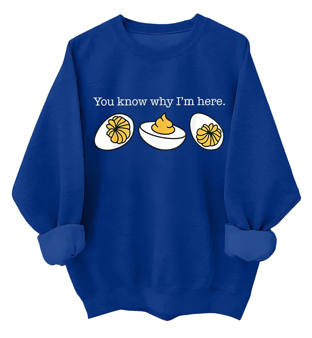 Women's Letter Print Crewneck Sweatshirt