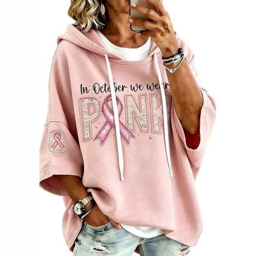Women's Ribbon Letter Print Crewneck Sweatshirt