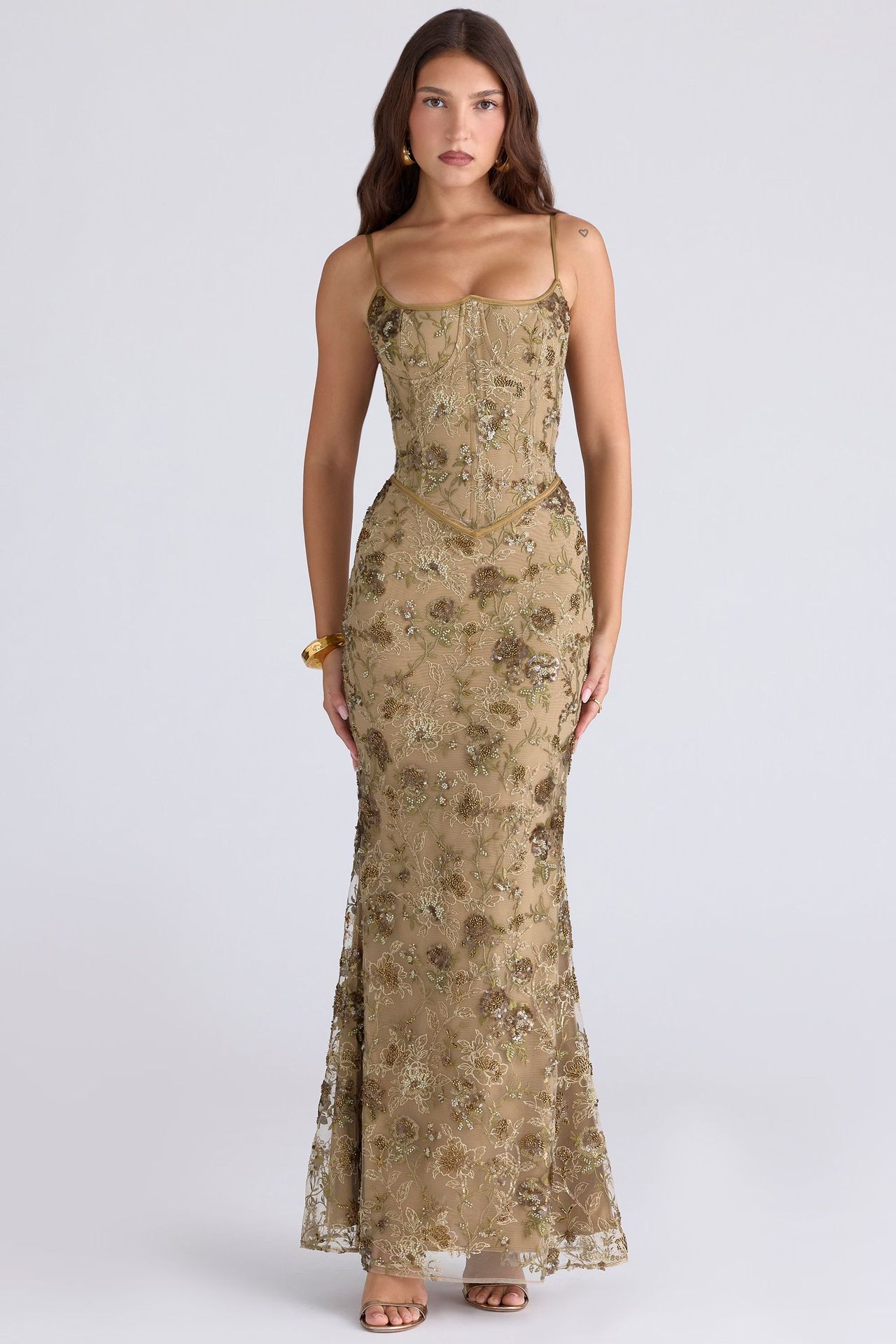 Elegant Low-Neck Sleeveless Lace-Up Backless Dress