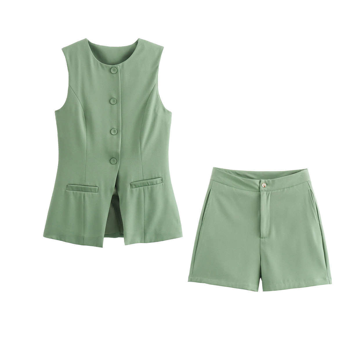 Women's 4-Color Tank Top and Pants Set