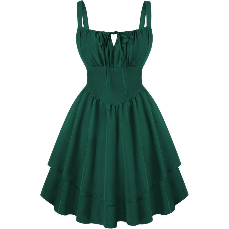 Sexy Tie-Strap Cami Dress Women's Summer Fashion