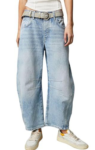 Women's Vintage Print Straight-Leg Casual Pants