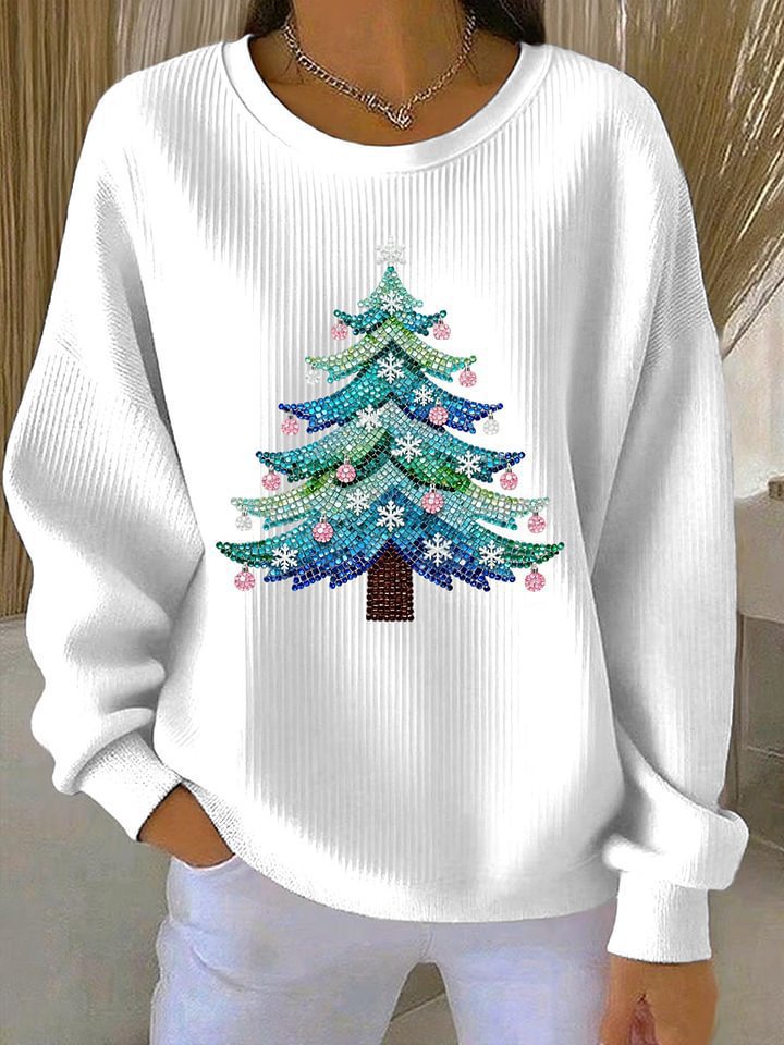 Christmas Pullover Women's Sweatshirt Oversized Crewneck