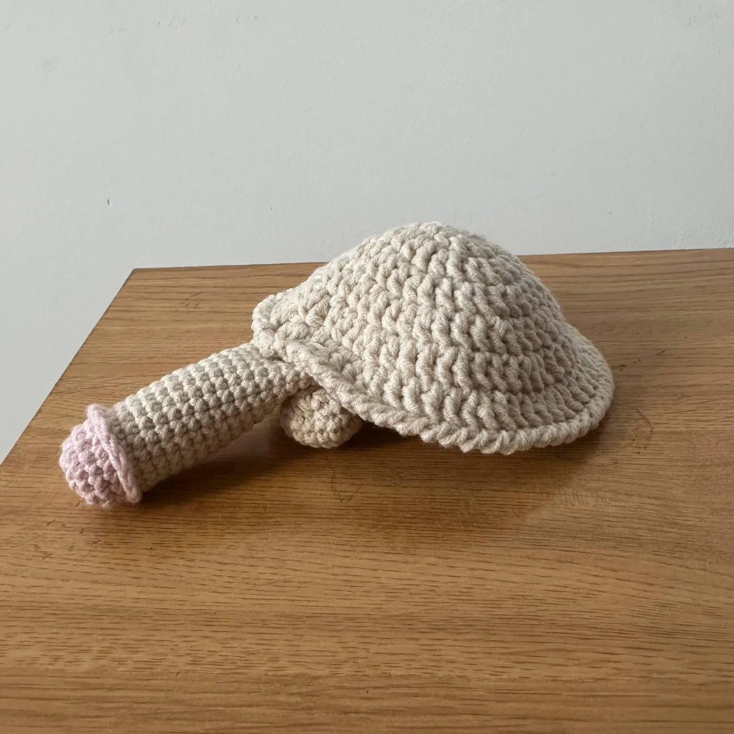 Funny Crochet Coaster