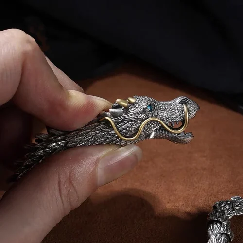 🐉Vintage Metal Dragon Bracelets🎇