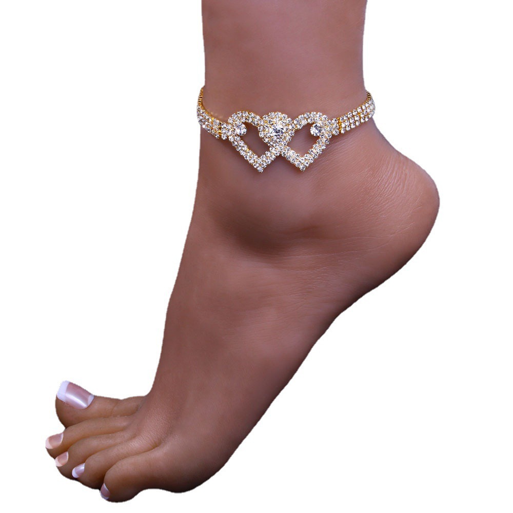 🎁Heart X Heart Ankle Bracelet-Buy 2 Free Shipping