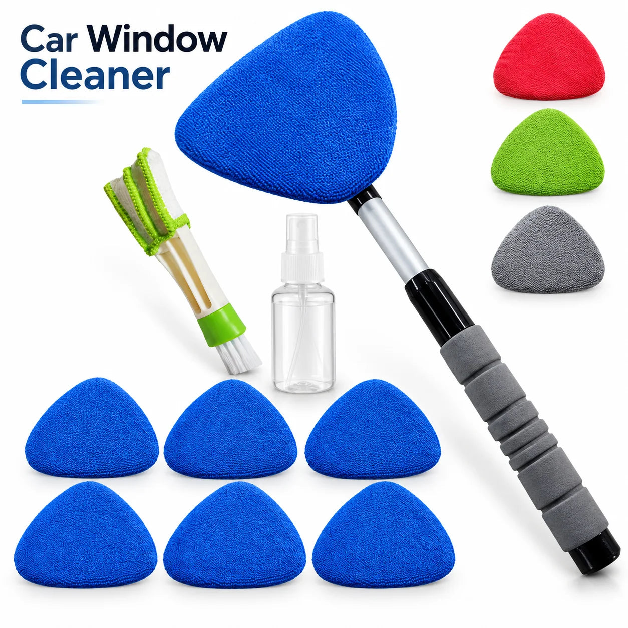🔥 Extendable Windshield Cleaning Kit