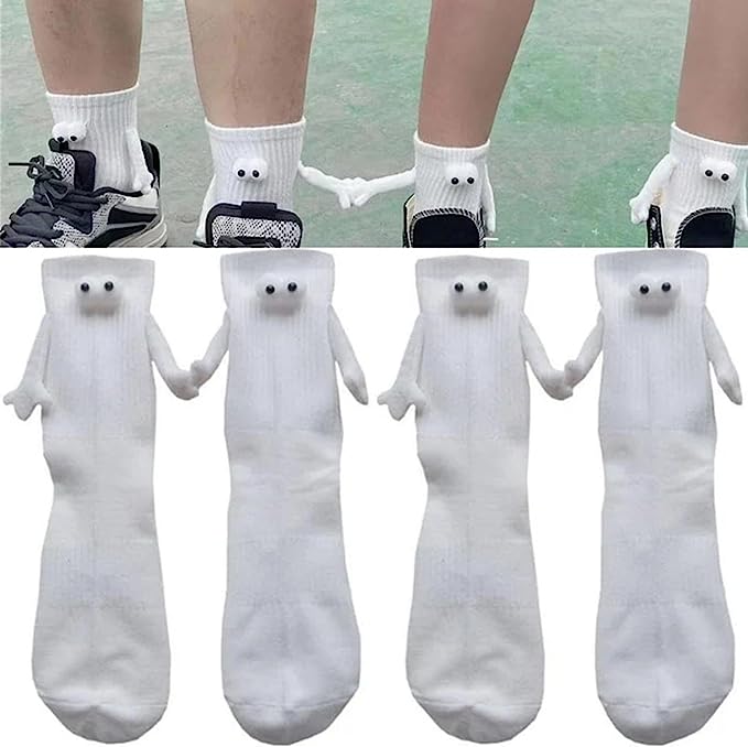 🙌Hand In Hand Magnetic Holding Hands Socks💕