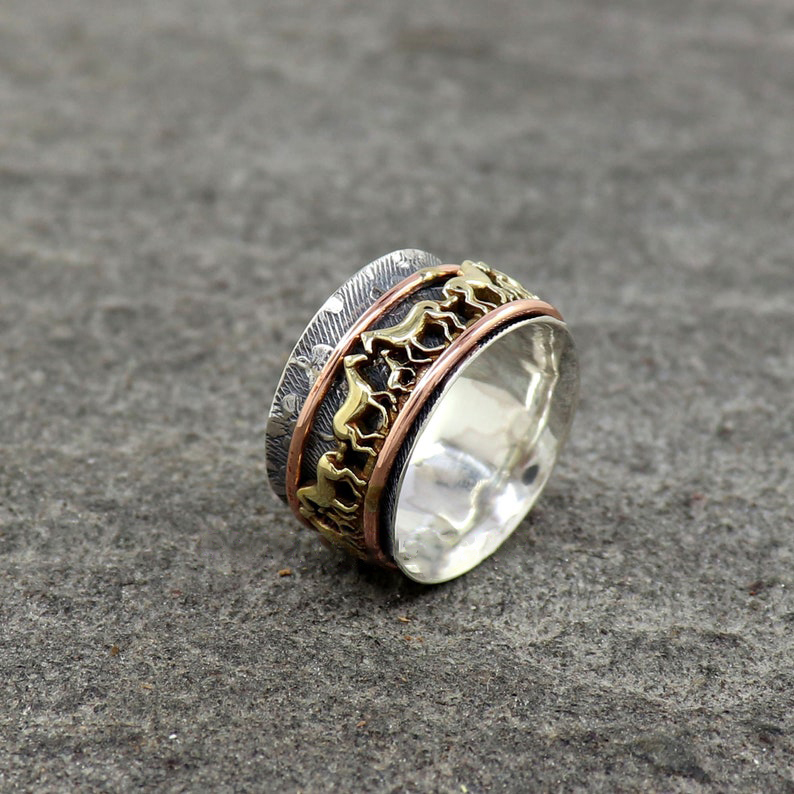 Horse Spinner Ring