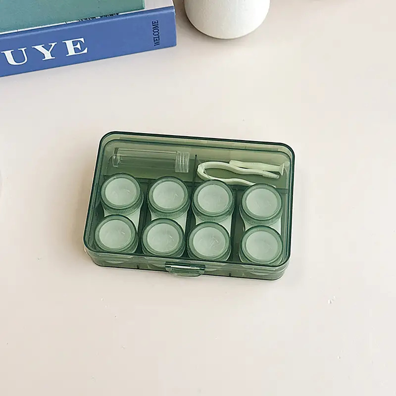 Transparent Color Contact Lens Case