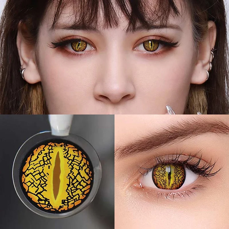 【Halloween&Cosplay】Lizard Eye Brown