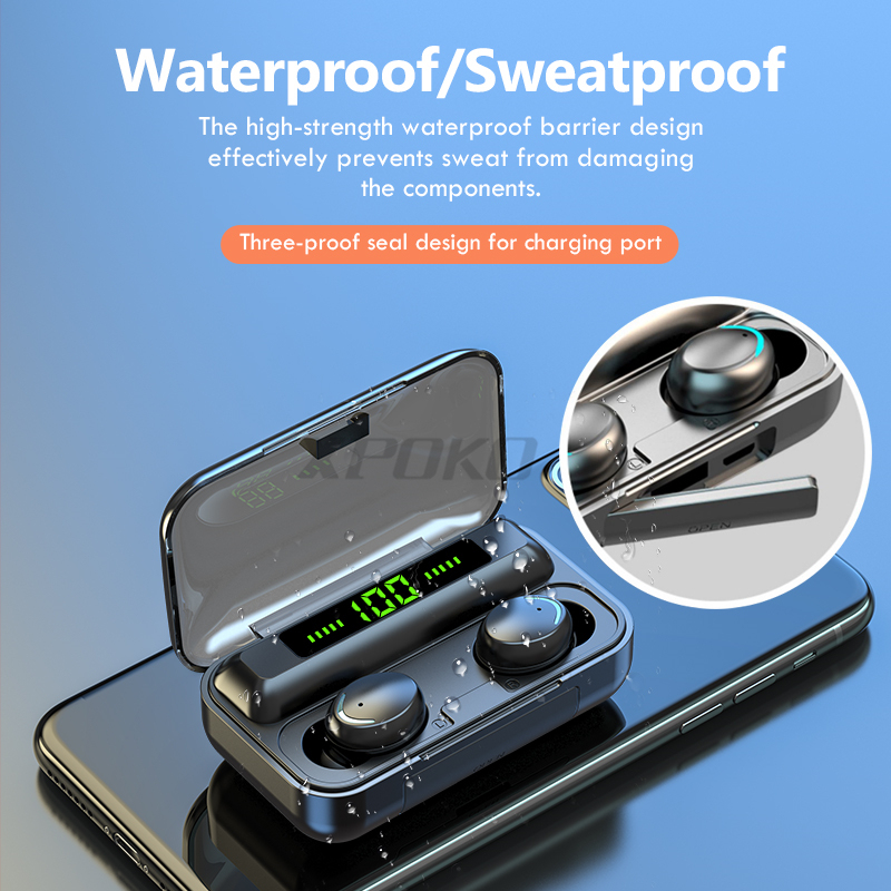 Wireless Touch Control Earbuds