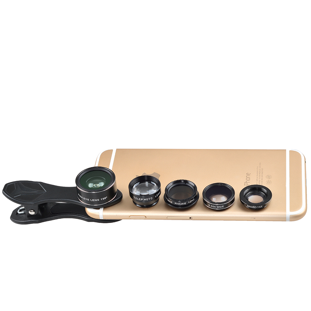 5 in 1 Phone Camera Lens Kit