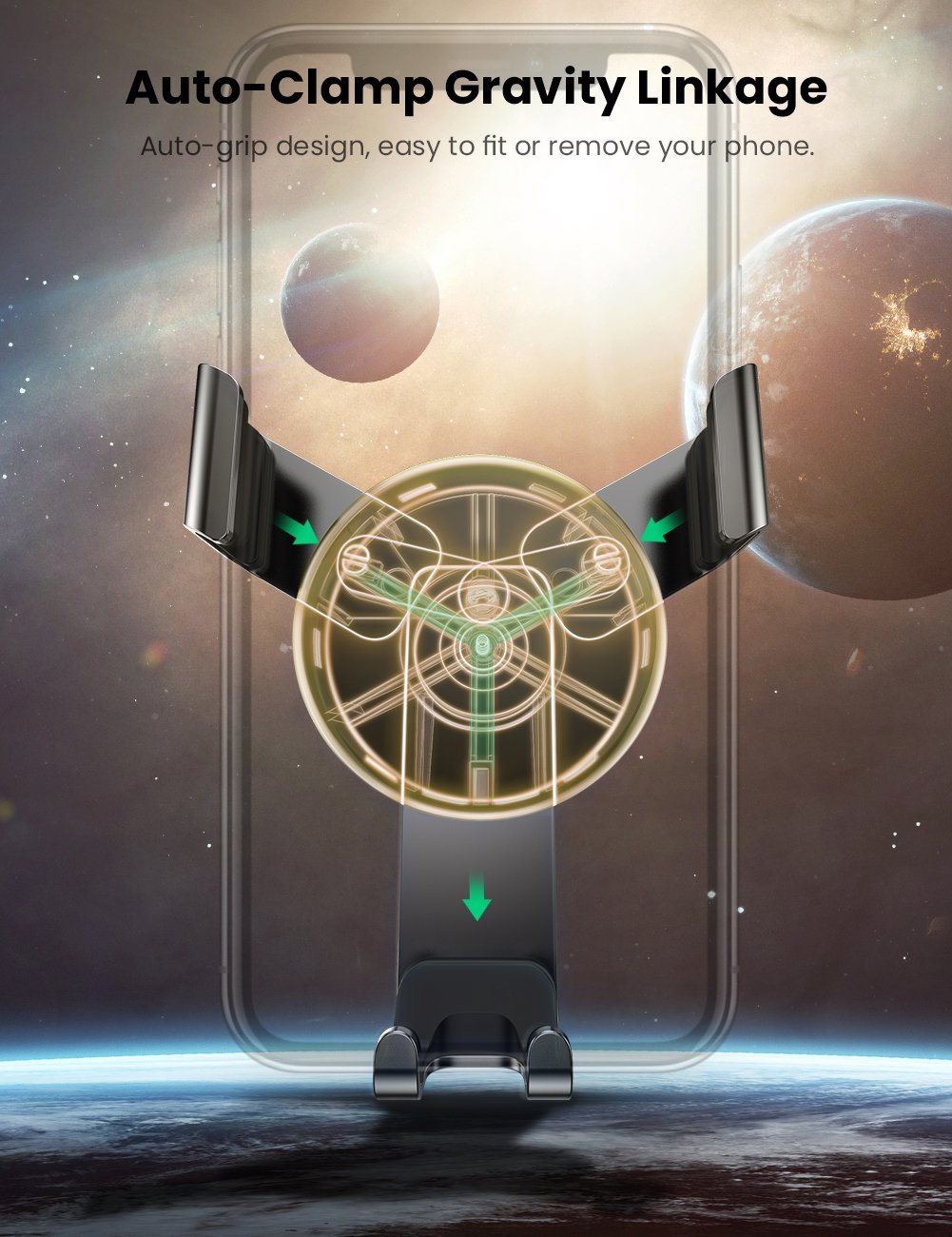 Gravity Drive Car Mount