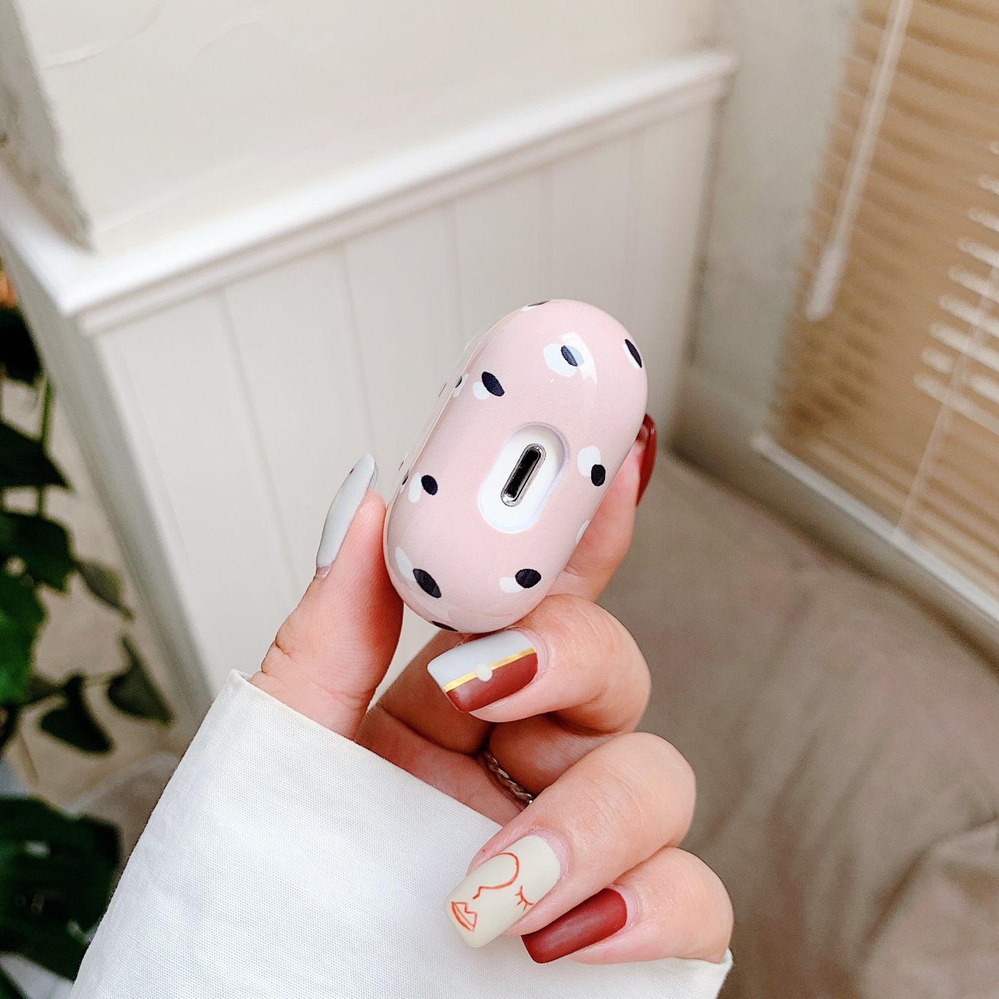 AirPods Marble Pattern Plastic Case