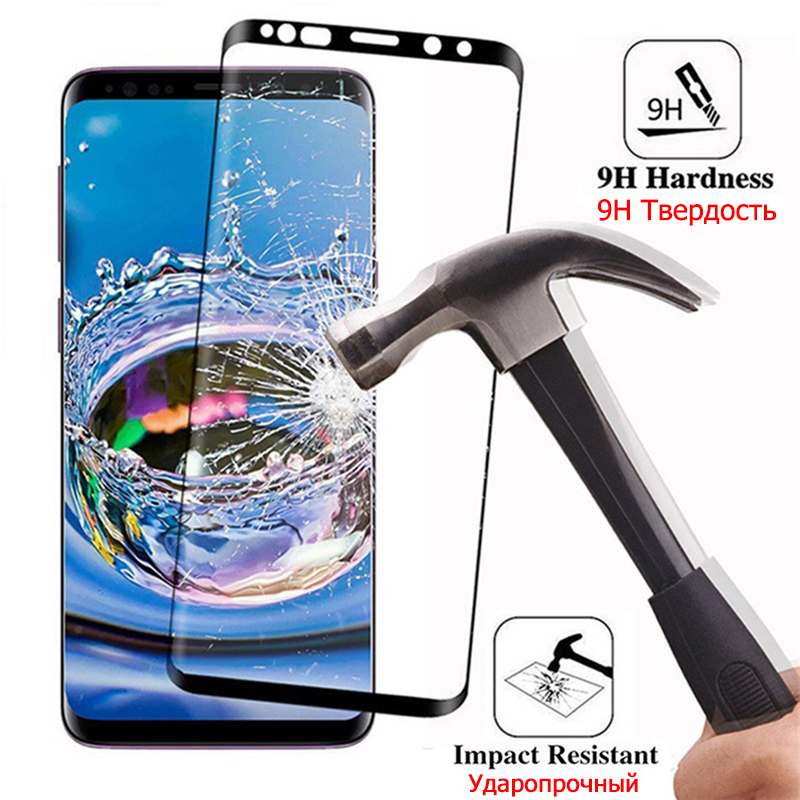 9000D Full Curved Tempered Glass Screen Protector for Samsung