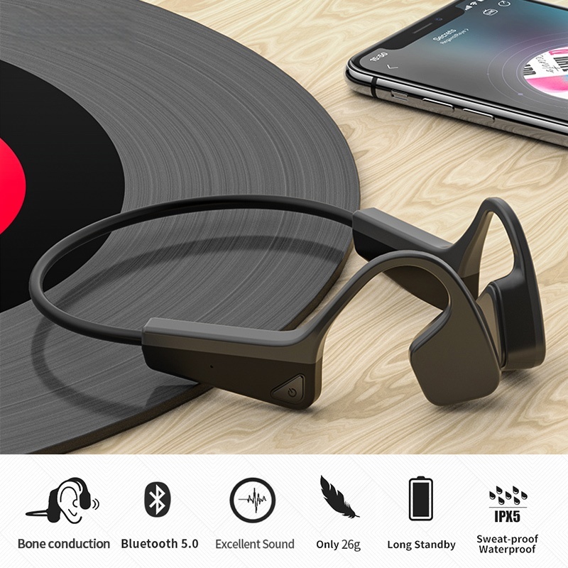 Bone Conduction Wireless Headphones
