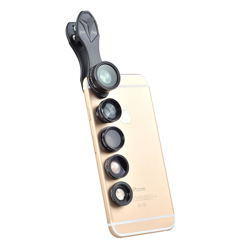 5 in 1 Phone Camera Lens Kit