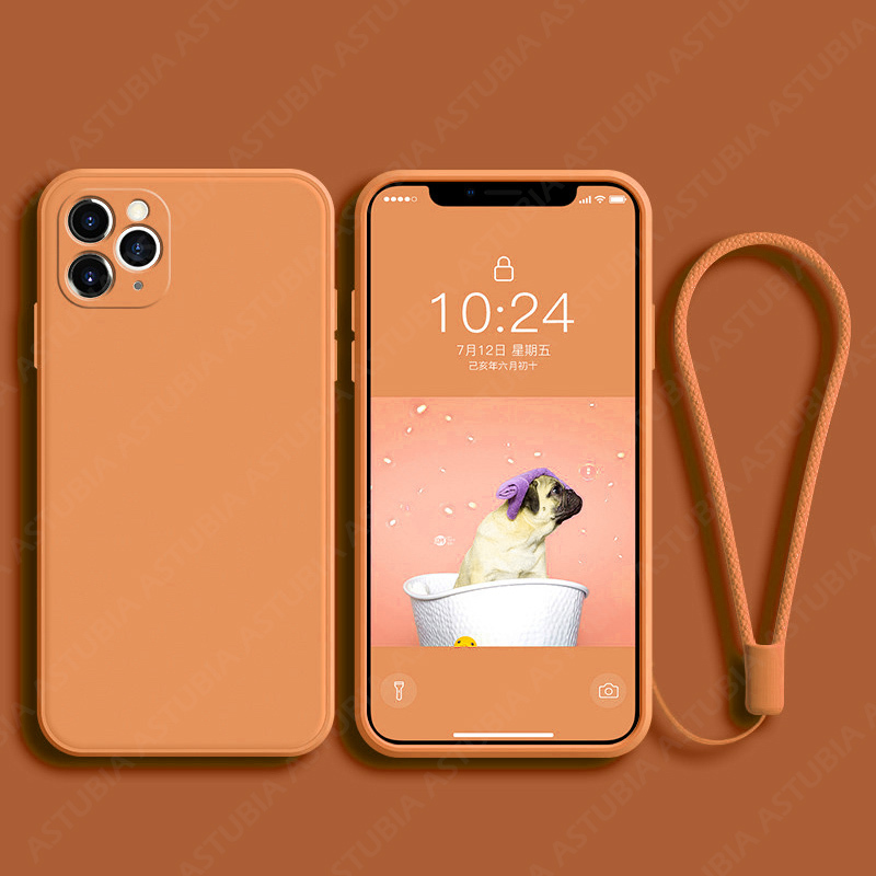 Luxury Liquid Silicone Case for iPhone