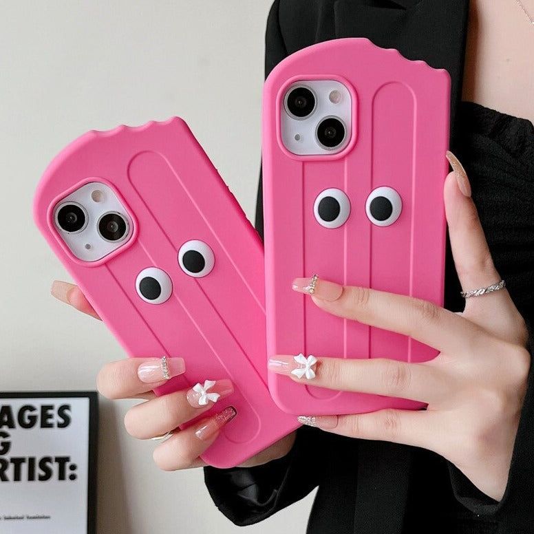 3D Cartoon Ice Cream Cute iPhone Cases 