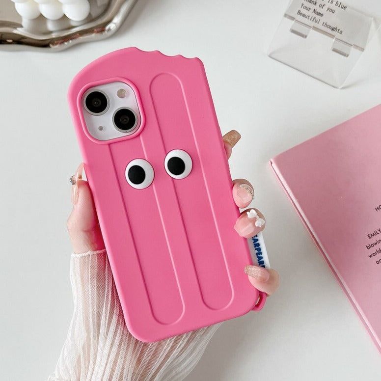 3D Cartoon Ice Cream Cute iPhone Cases 