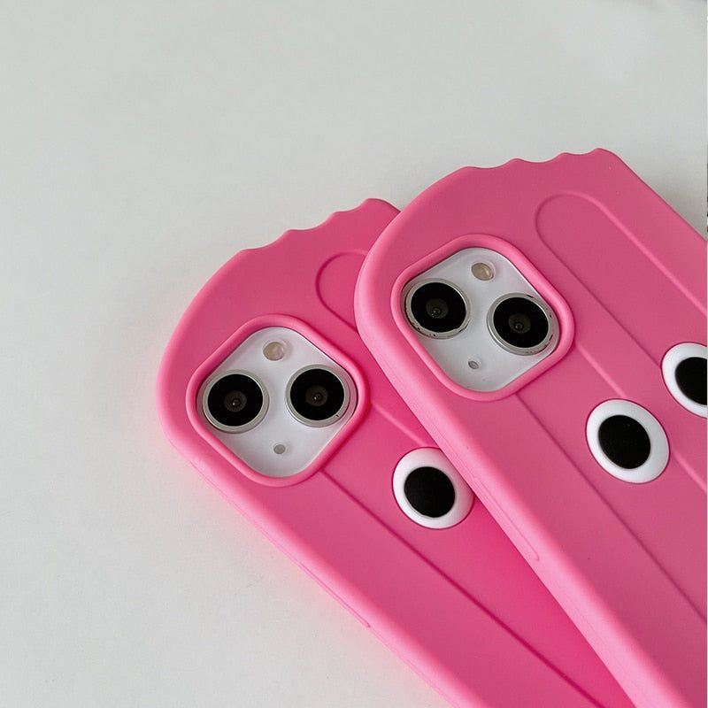 3D Cartoon Ice Cream Cute iPhone Cases 