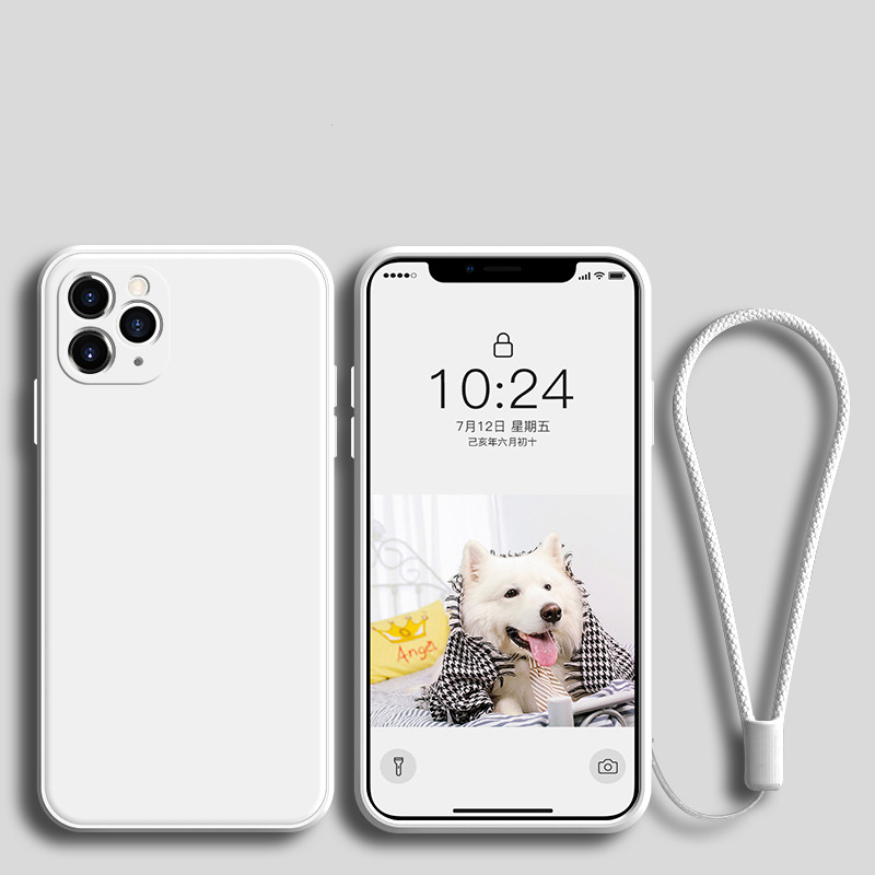 Luxury Liquid Silicone Case for iPhone