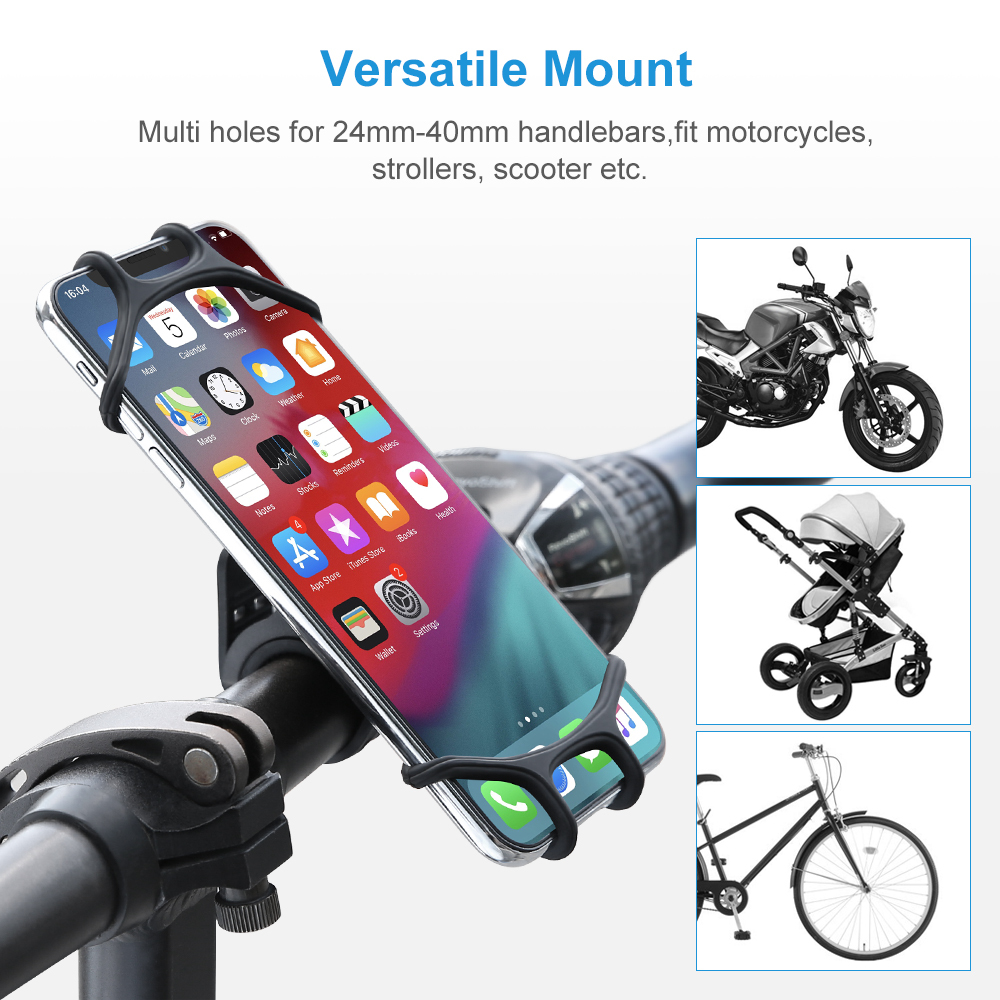 Silicone Bike Phone Mount