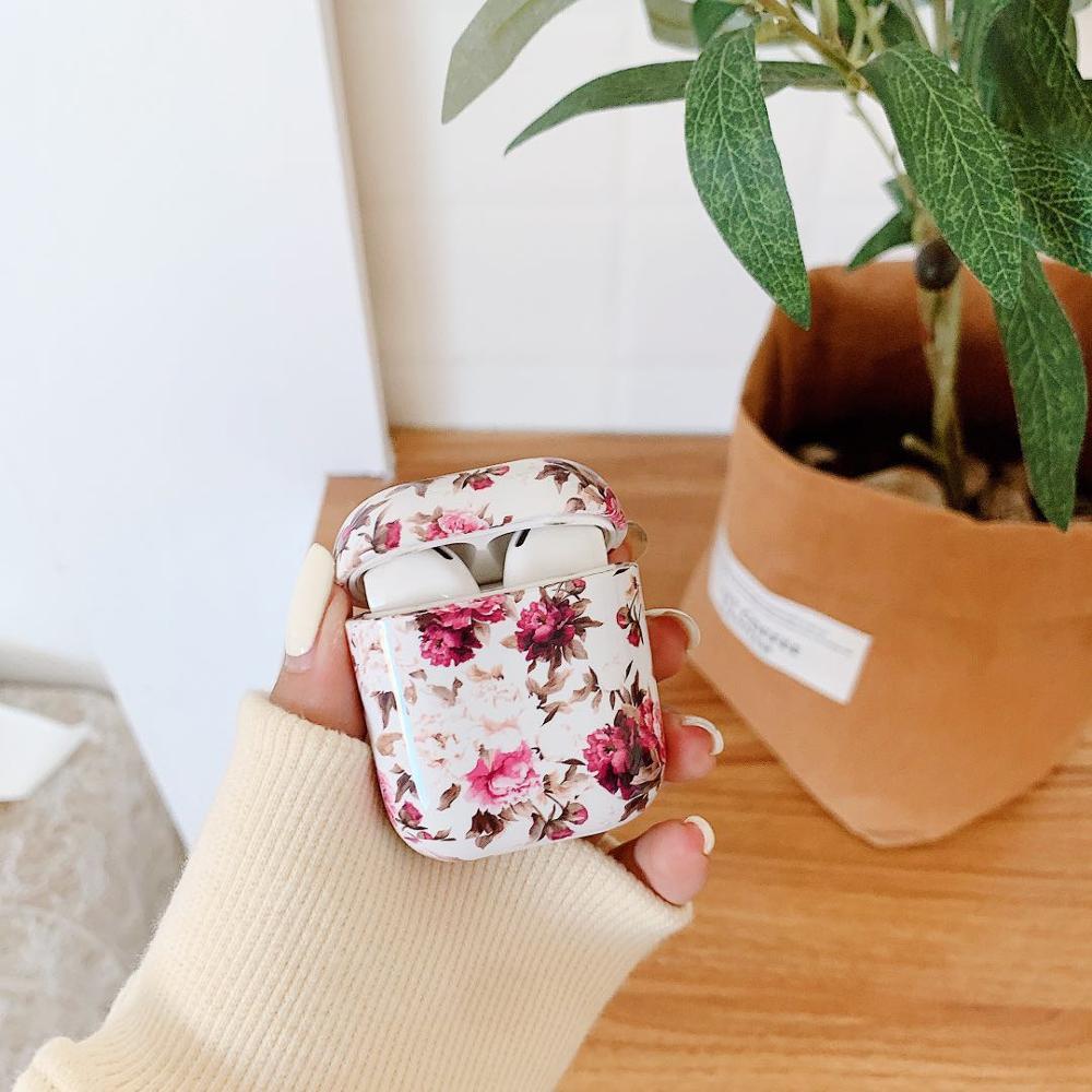 AirPods Marble Pattern Plastic Case