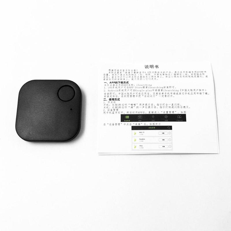 Black Bluetooth Anti-lost GPS Tracker