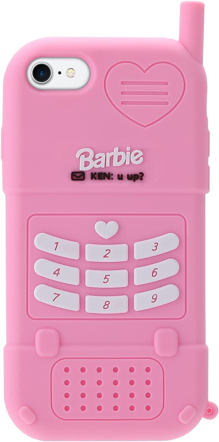  3D Silicon Cartoon Pink Cute Case 