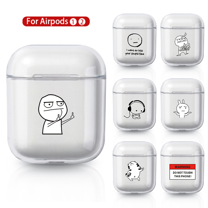 AirPods Transparent TPU Soft Cover Case