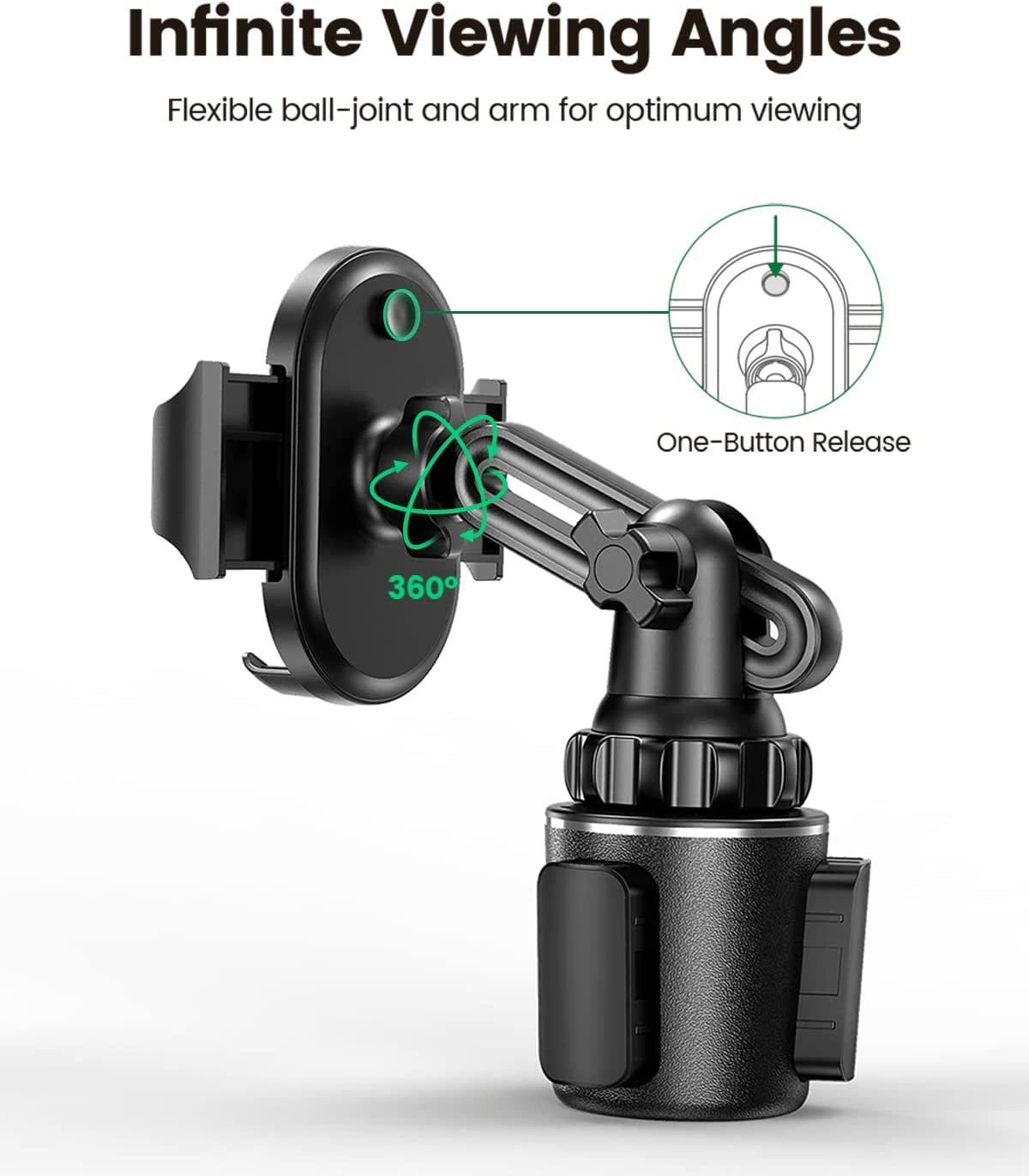 Car Cup Holder Phone Mount