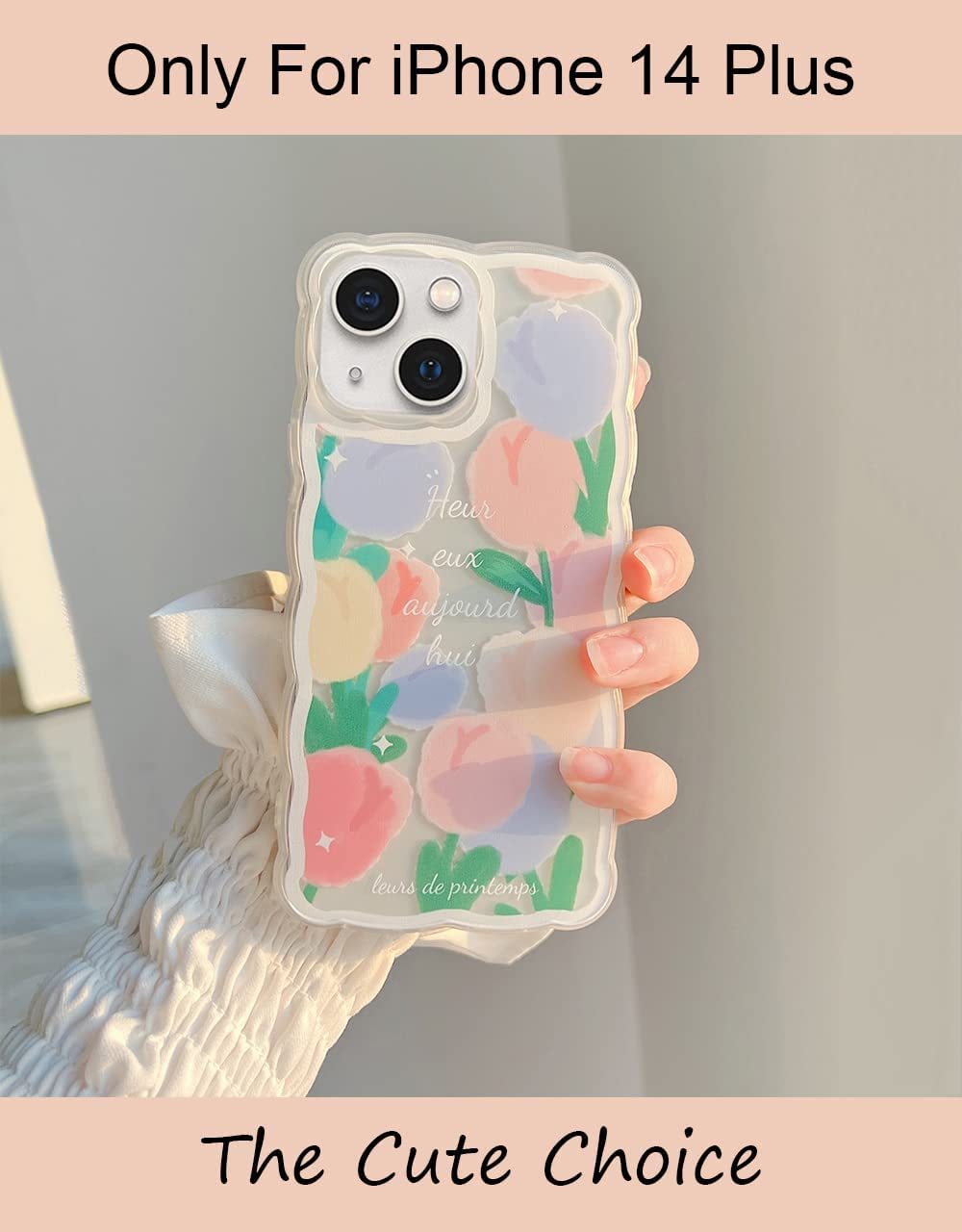 Transparent Cute iPhone Case 