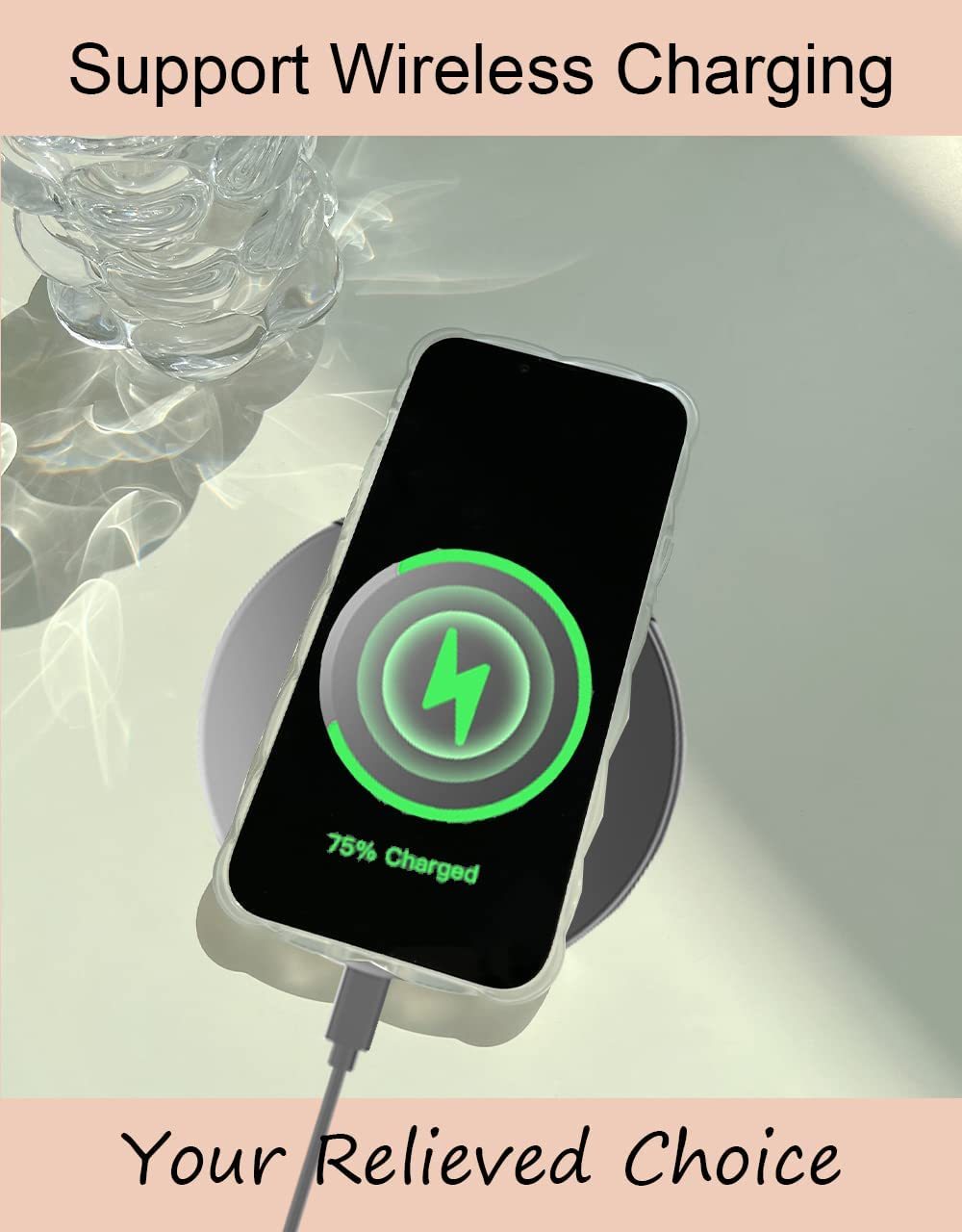 Transparent Cute iPhone Case 