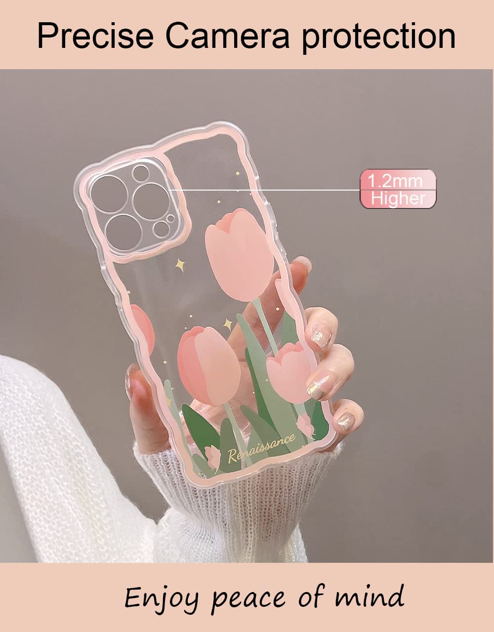 Transparent Cute iPhone Case 