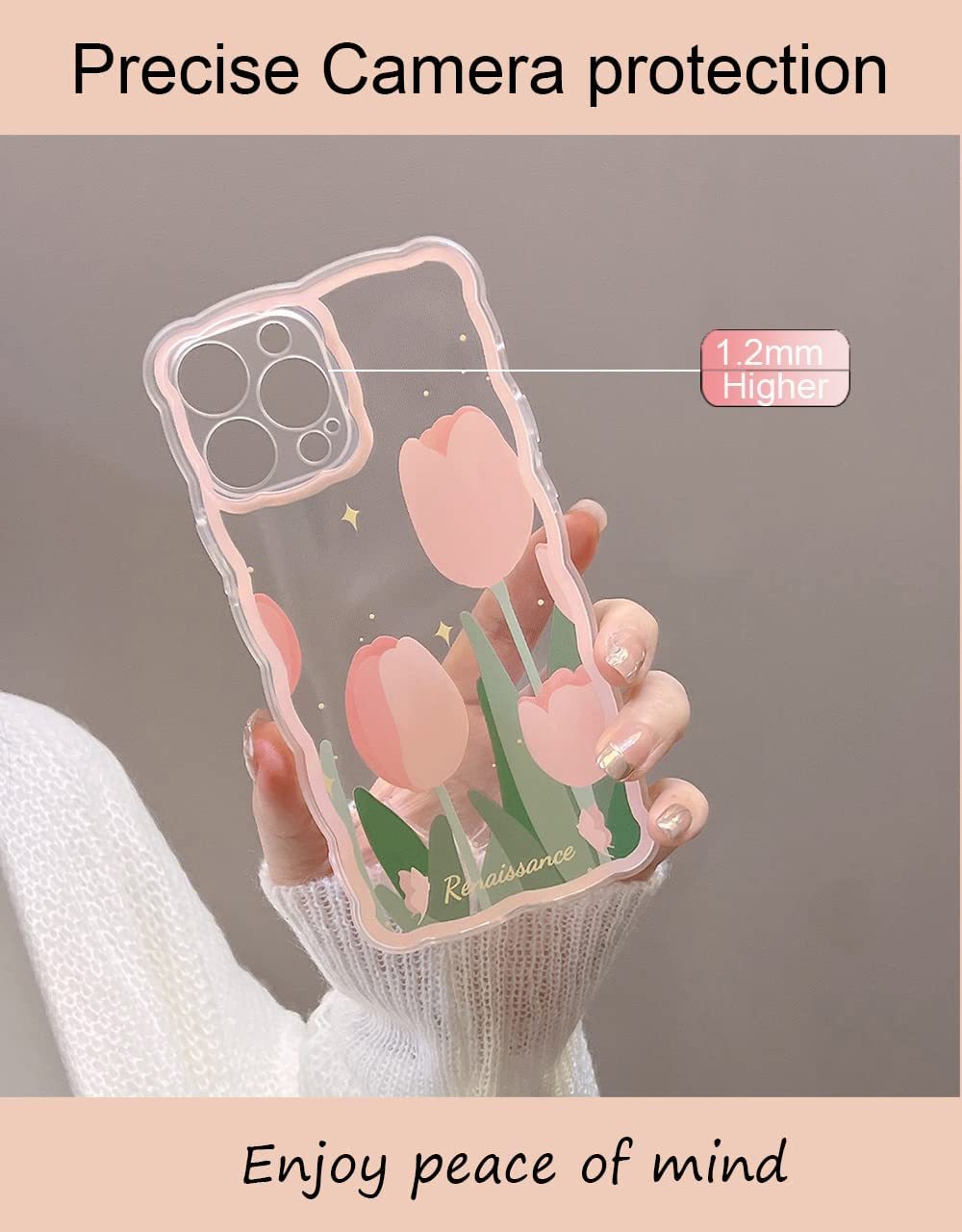 Transparent Cute iPhone Case 