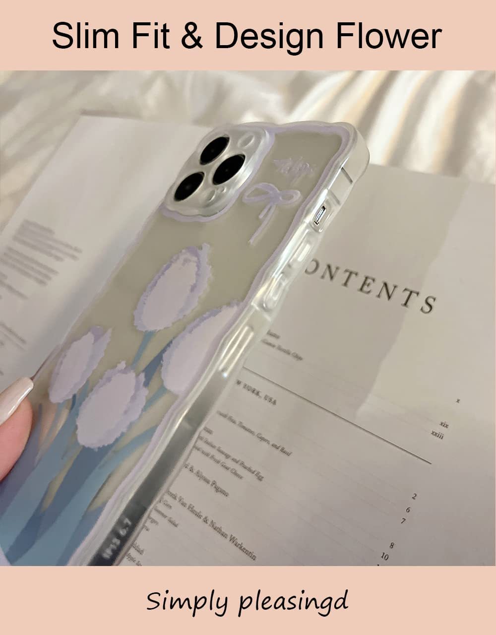 Transparent Cute iPhone Case 