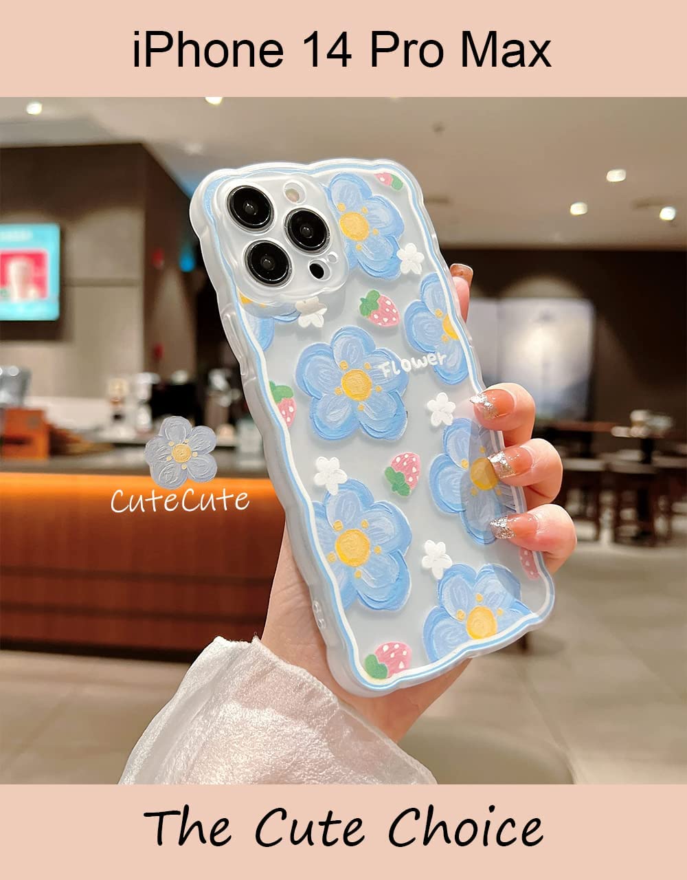 Transparent Cute iPhone Case 