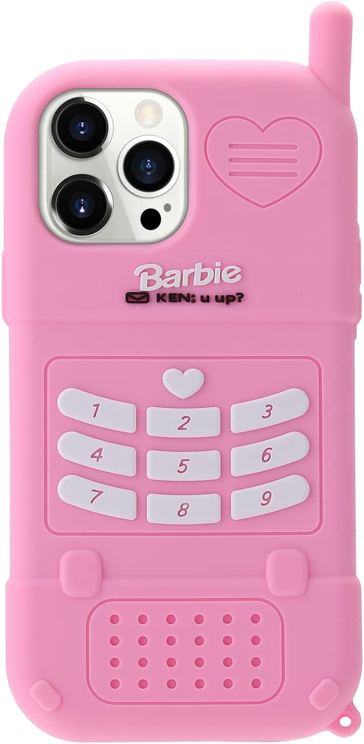  3D Silicon Cartoon Pink Cute Case 