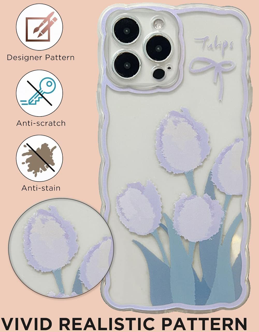 Transparent Cute iPhone Case 