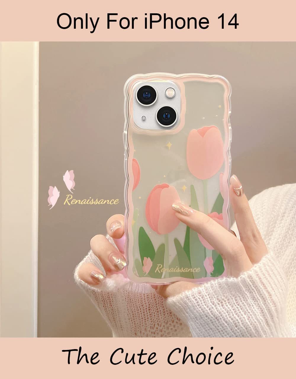 Transparent Cute iPhone Case 